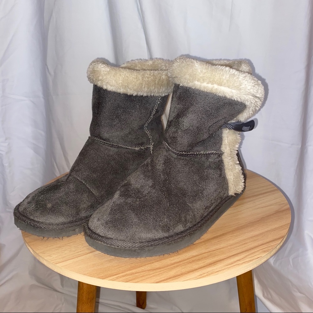 Grey Boots